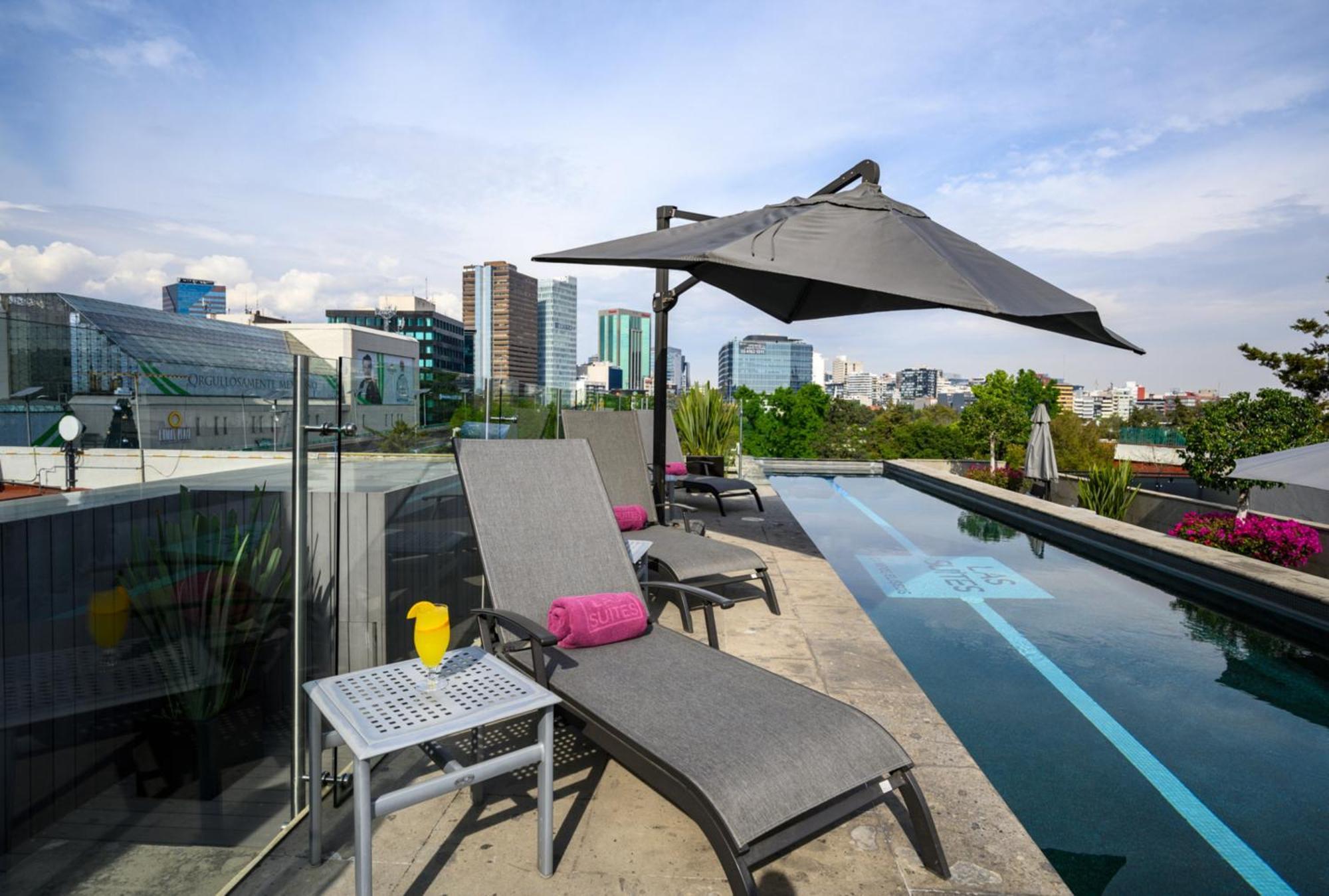 Las Suites Campos Eliseos Мехико Экстерьер фото